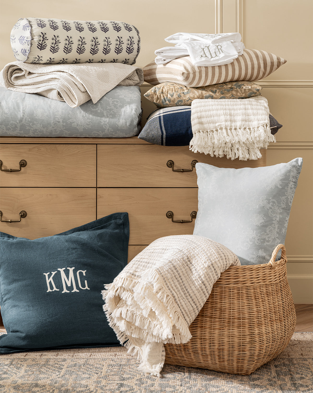 Willa Striped Coverlet