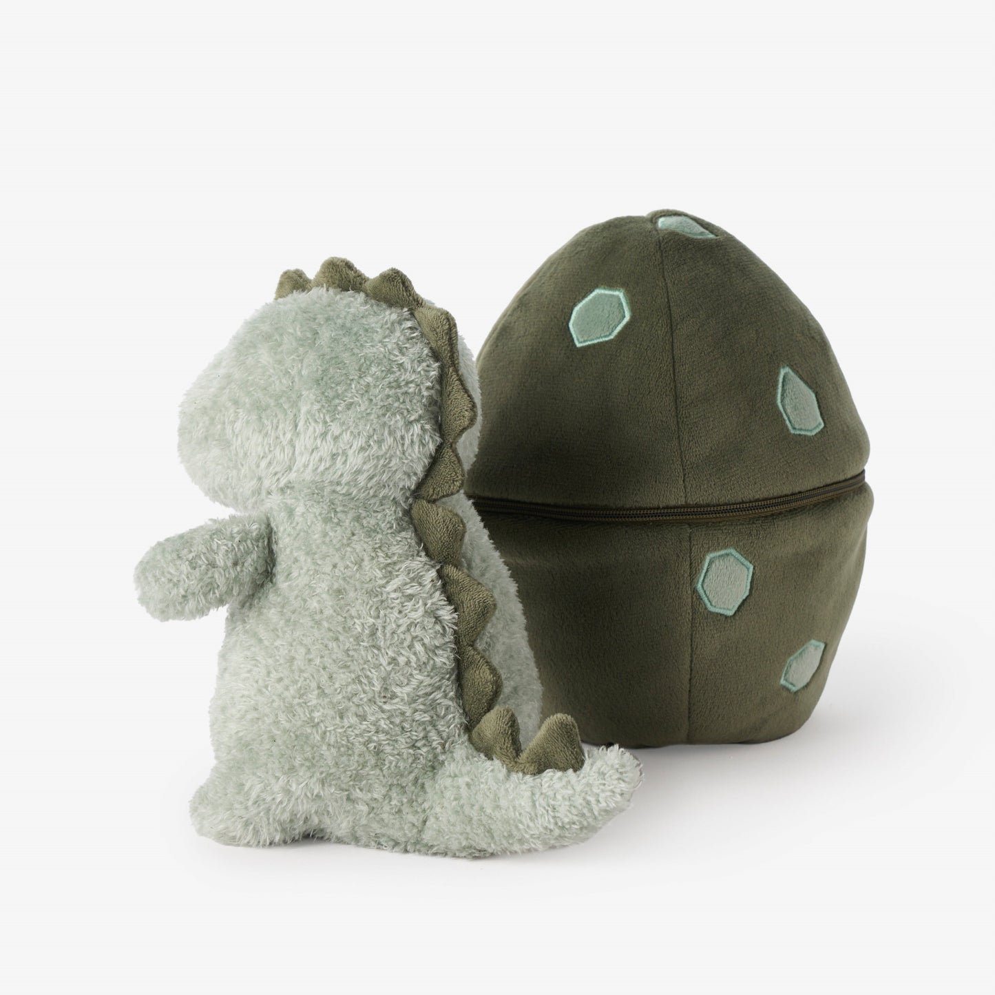 Plush Baby Dino + Egg Activity Toy