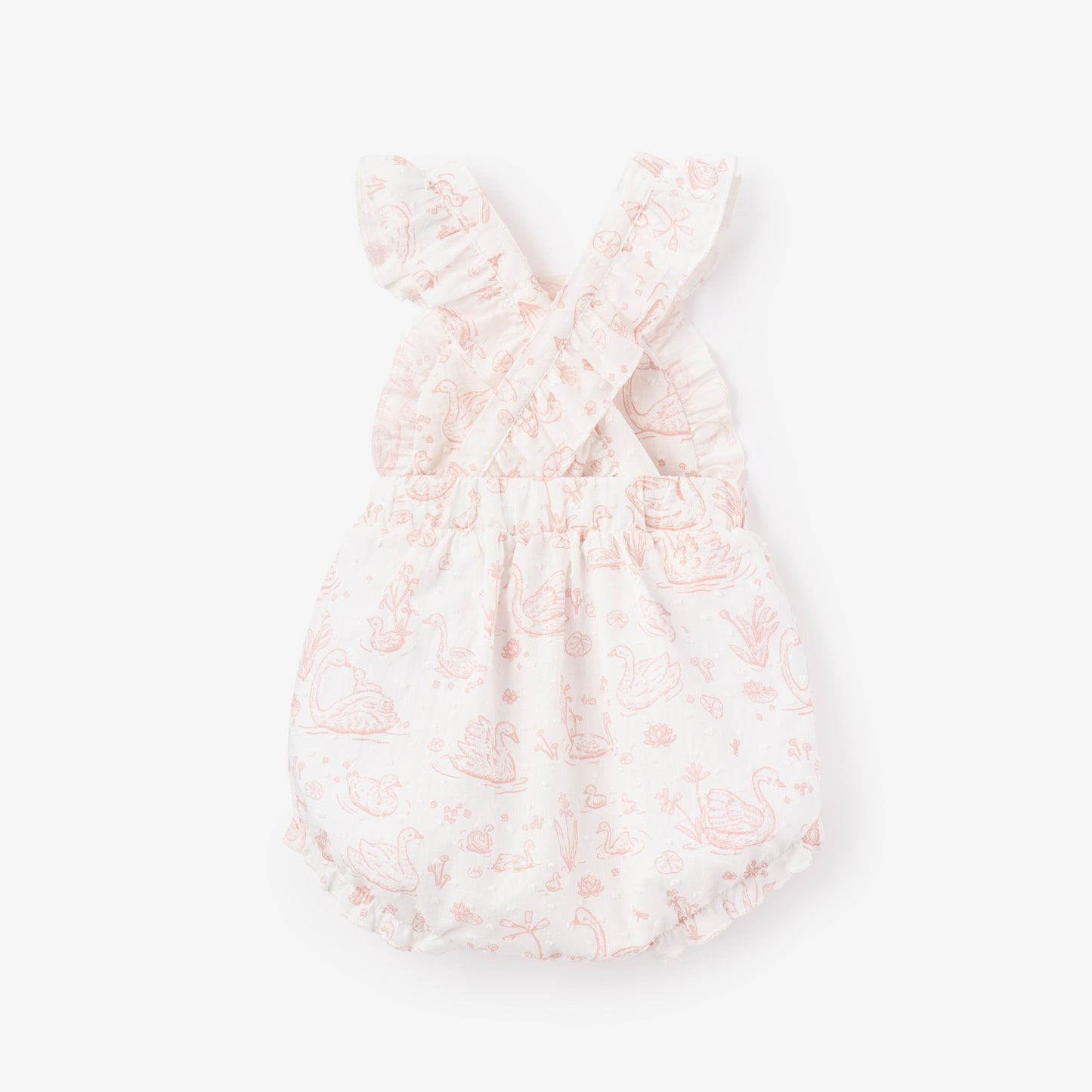 Swan Toile Swiss Dot Sunsuit