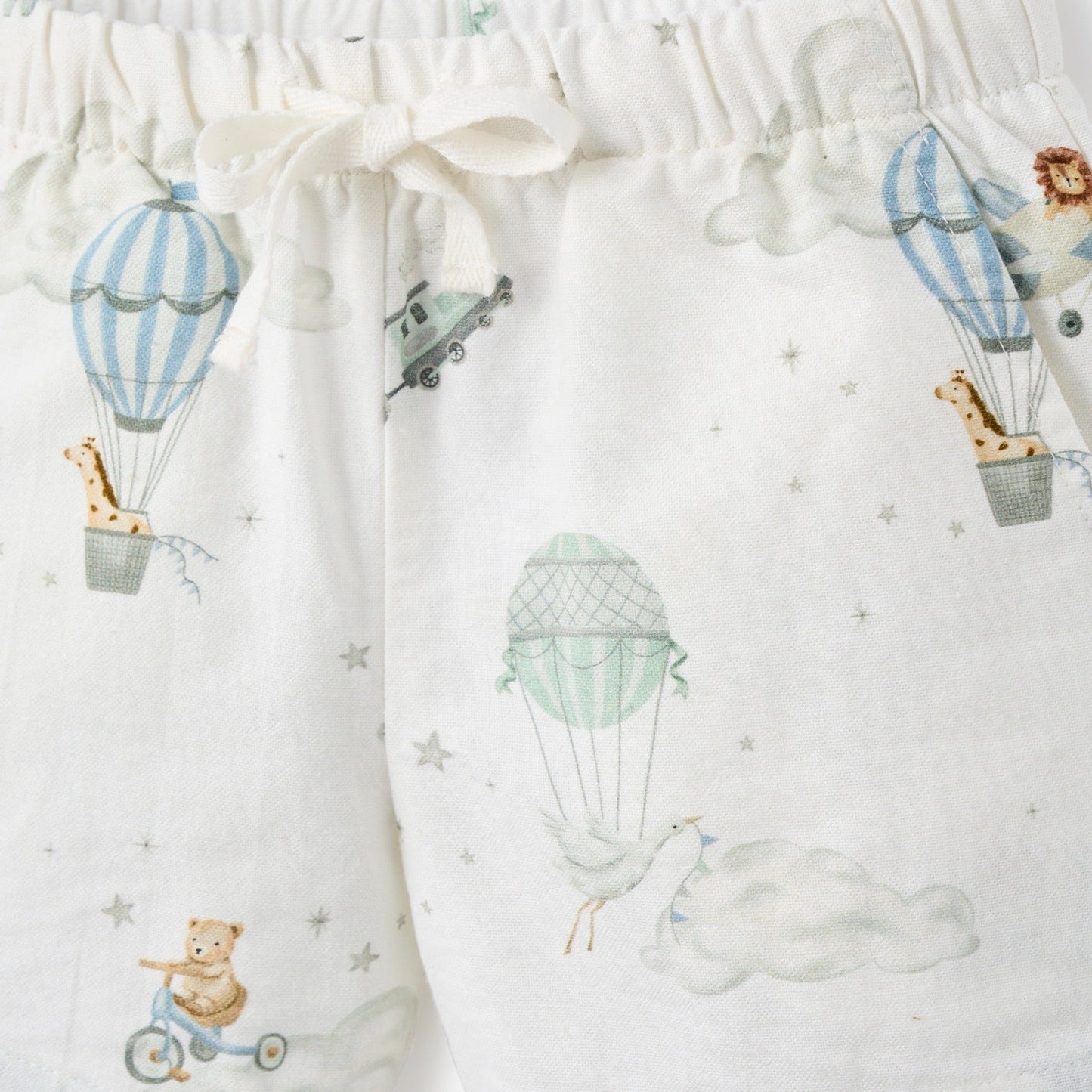 Up & Away Knit Polo Shirt + Printed Oxford Shorts