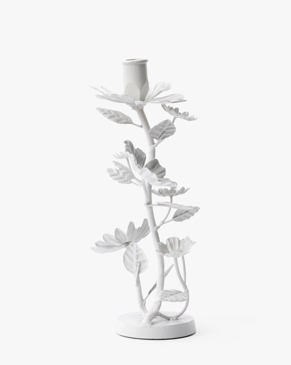 Floral Taper Holders (Set of 2)