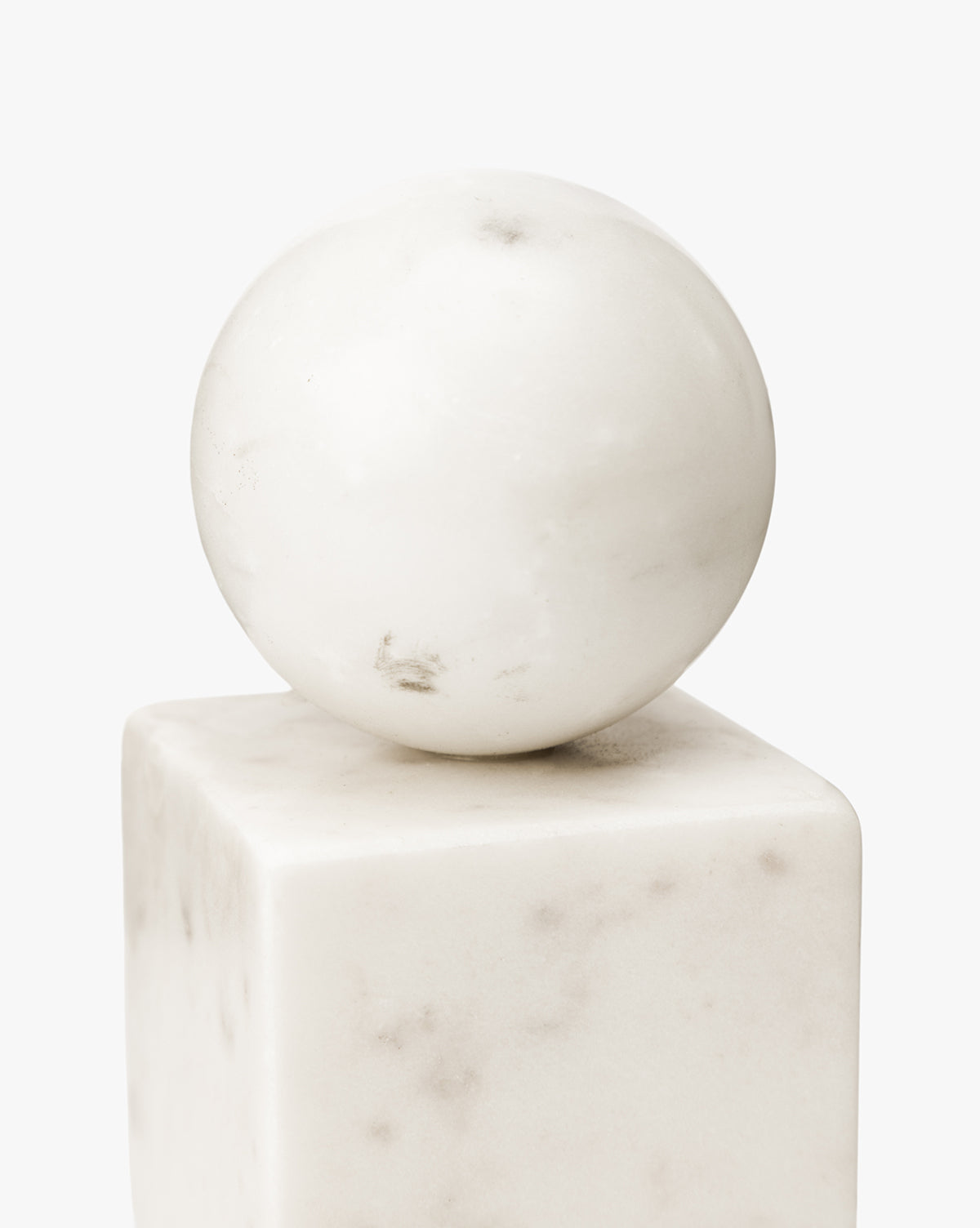 Marble Geometric Bookends (Set of 2)