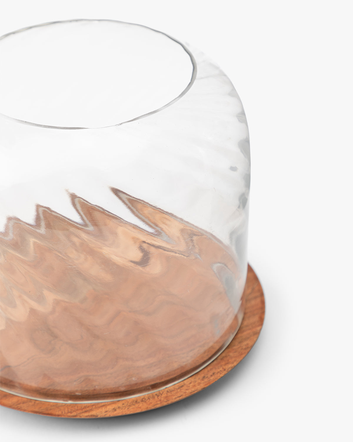 Wood & Glass Hurricane