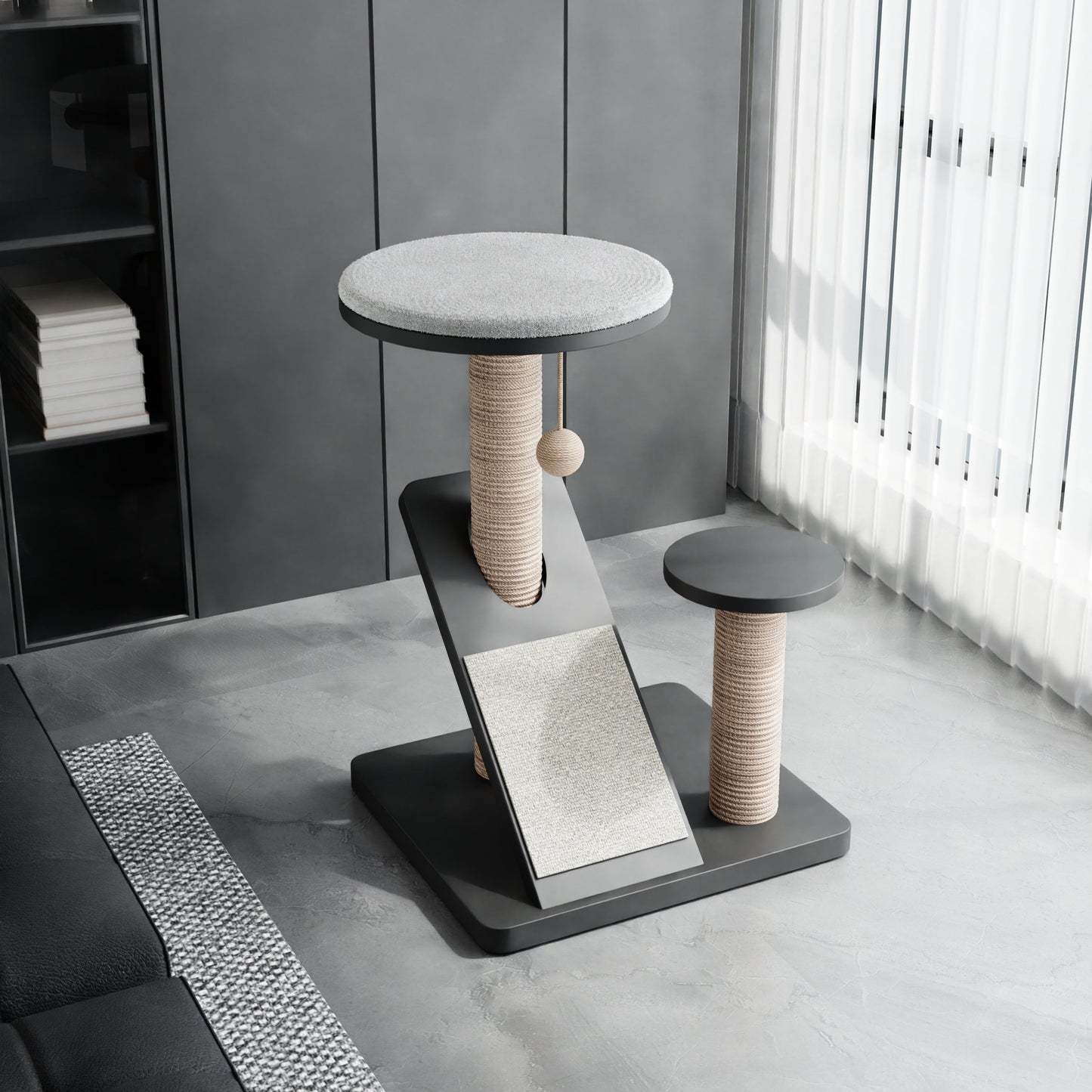 The Purrch - Luxury Cat Perch and Scratching Post