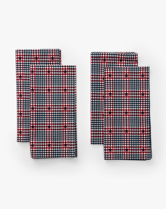 Americana Napkin Set (Set of 4)