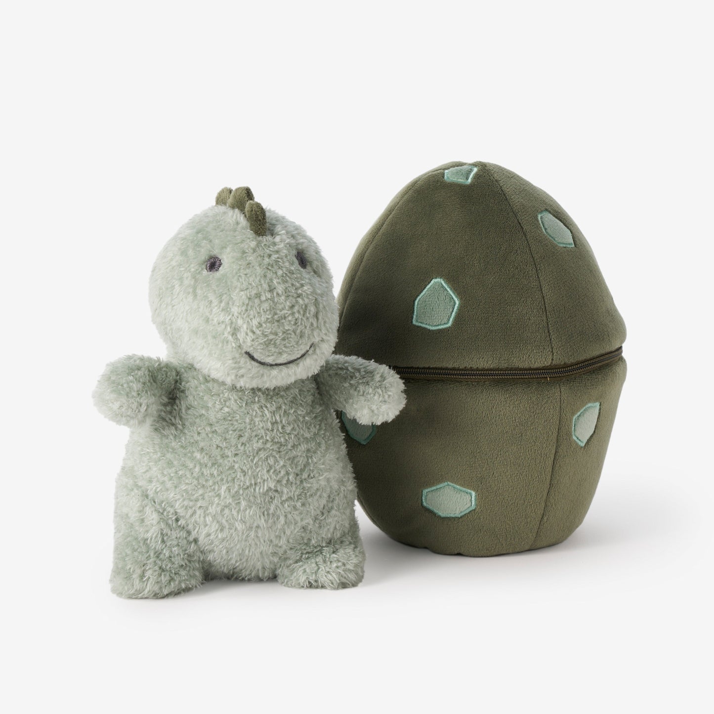 Plush Baby Dino + Egg Activity Toy