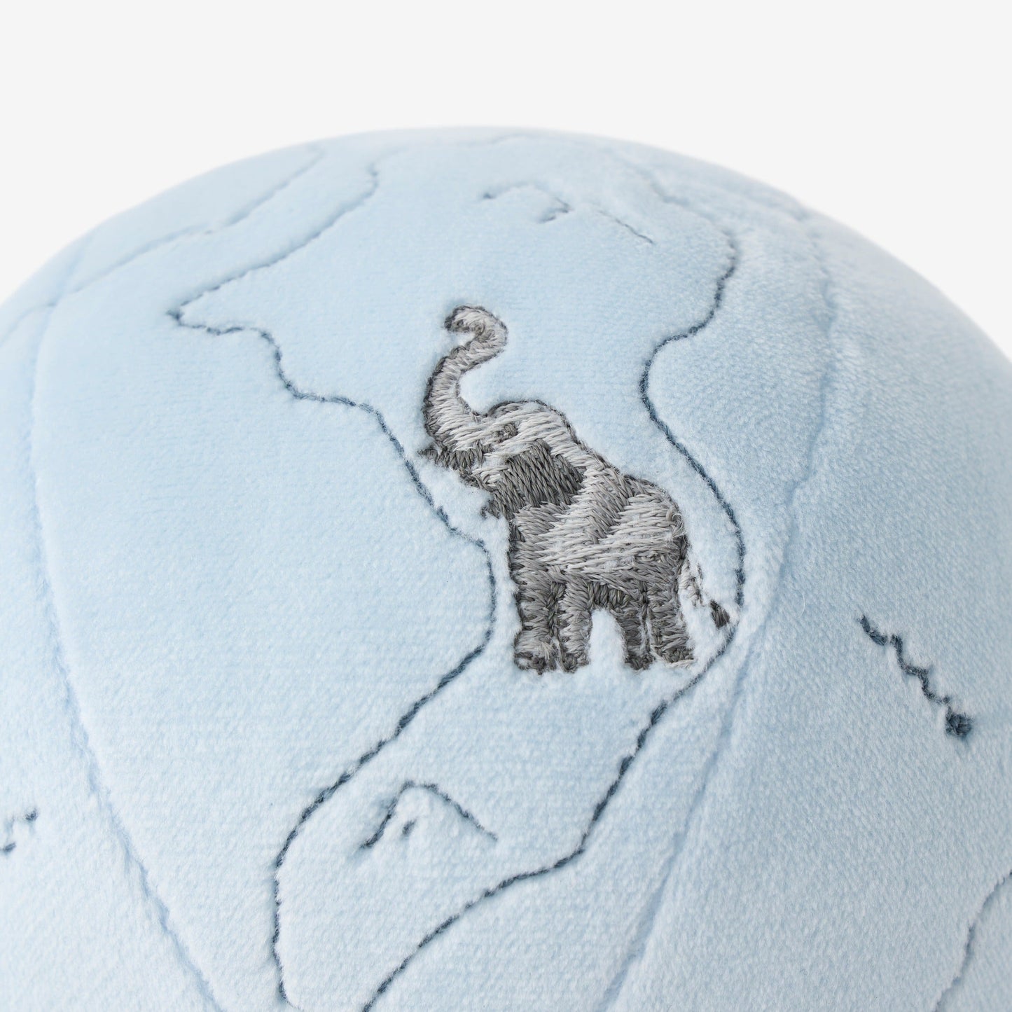 World Explorer Globe Plush Rattle