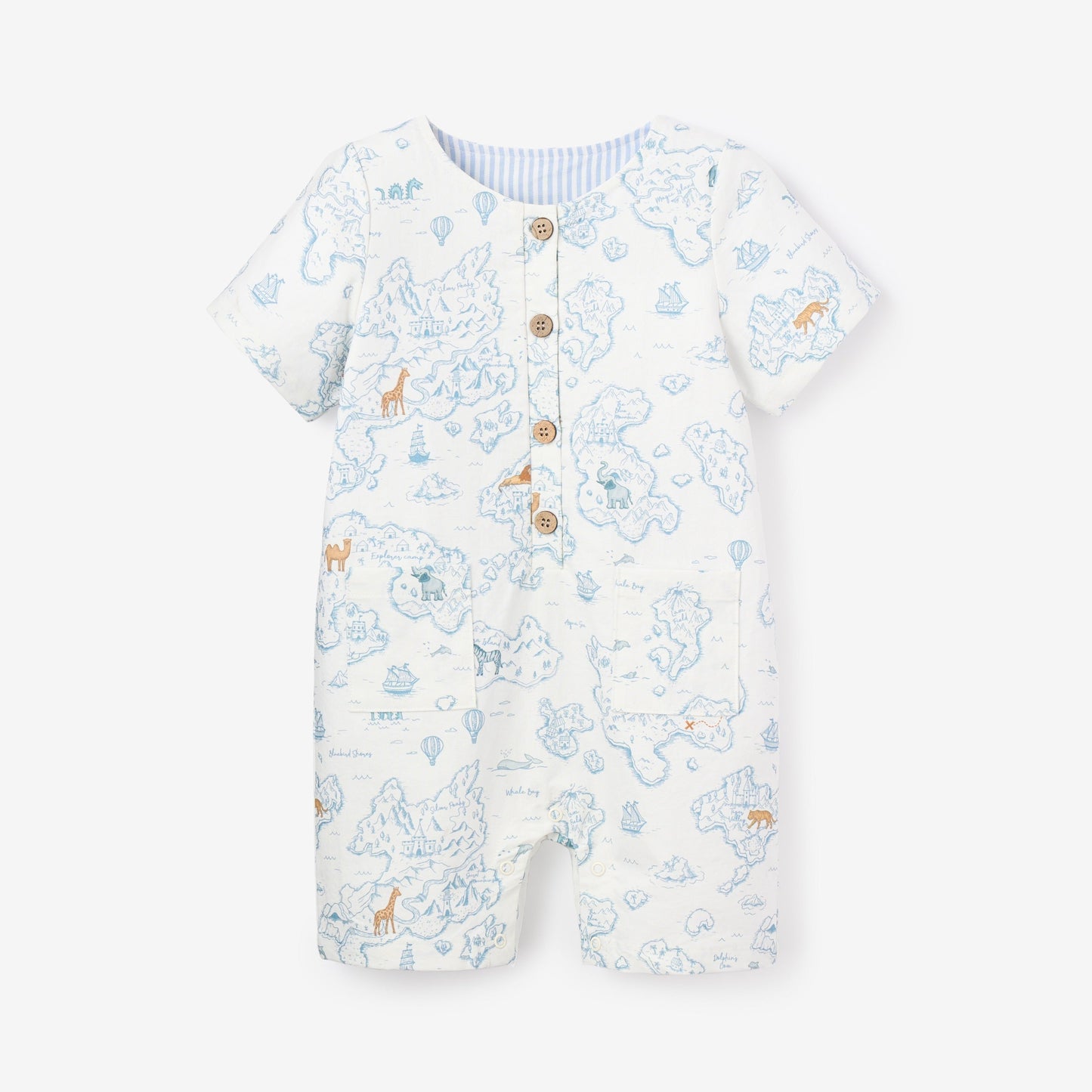 Cotton Explorer Print Shortall