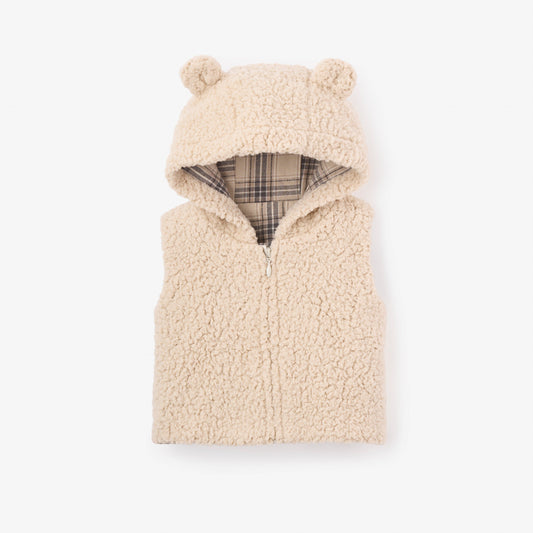 Sherpa Hooded Vest