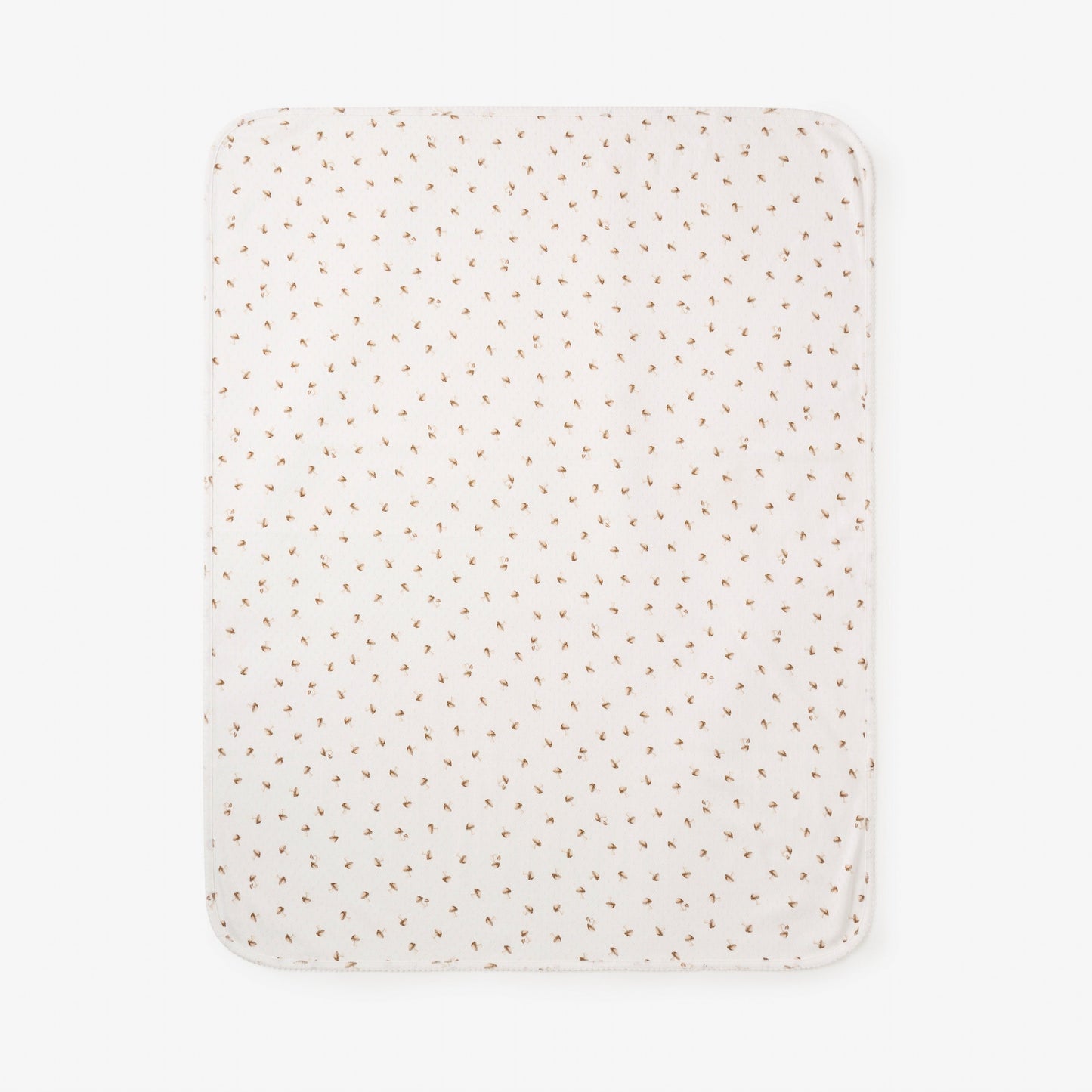 Forest Forager Organic Cotton Pointelle Baby Blanket