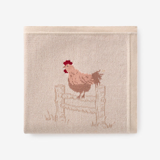 Petite Farmstead Knit Blanket