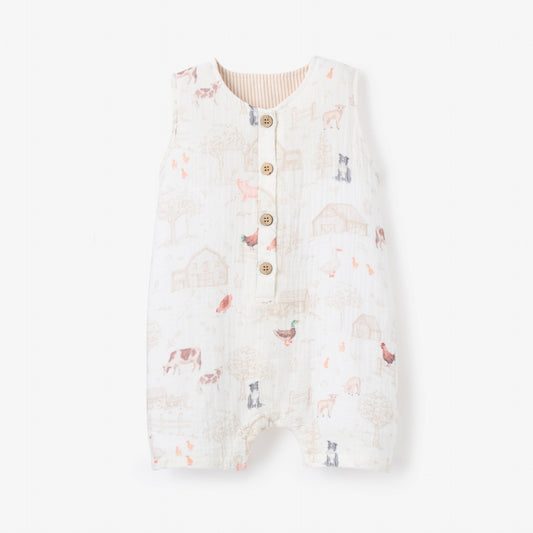 Petite Farmstead Organic Cotton Shortall