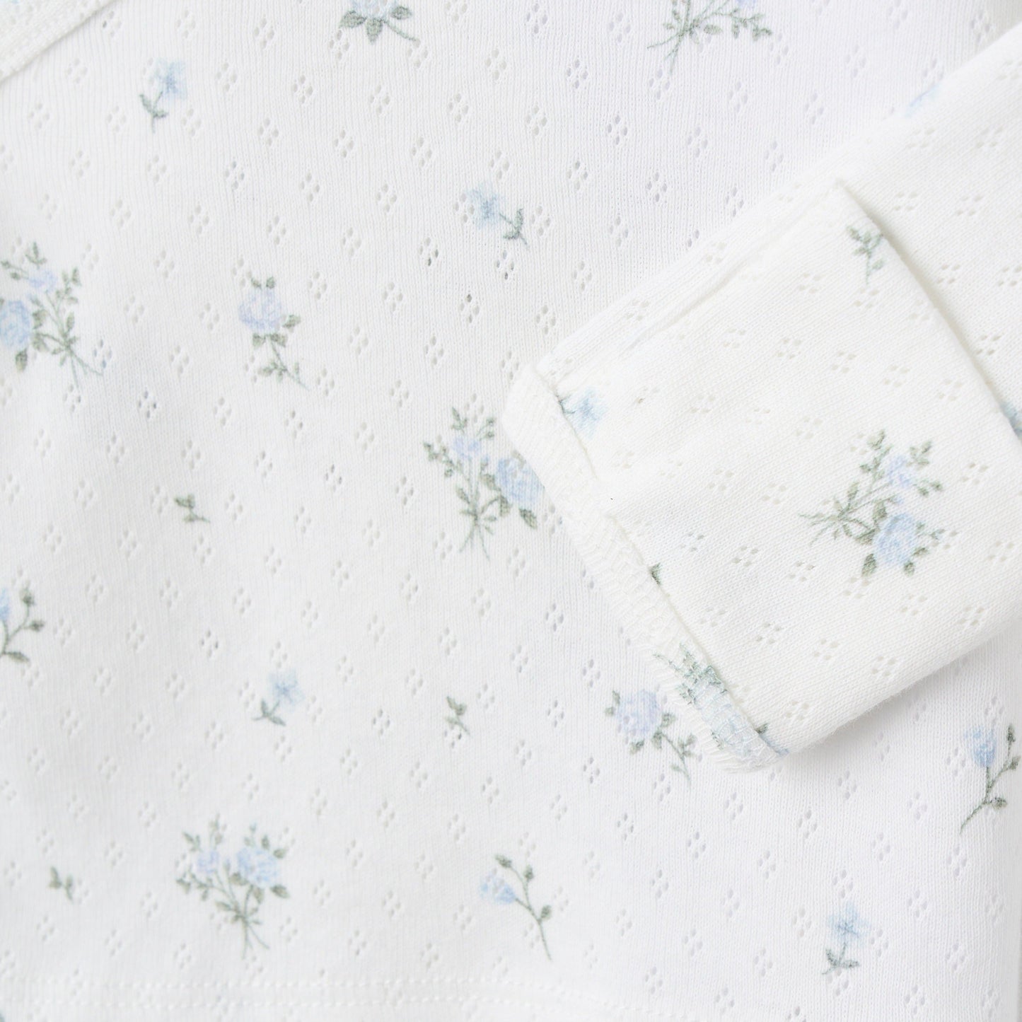 English Rose Organic Cotton 3Pc Layette Set