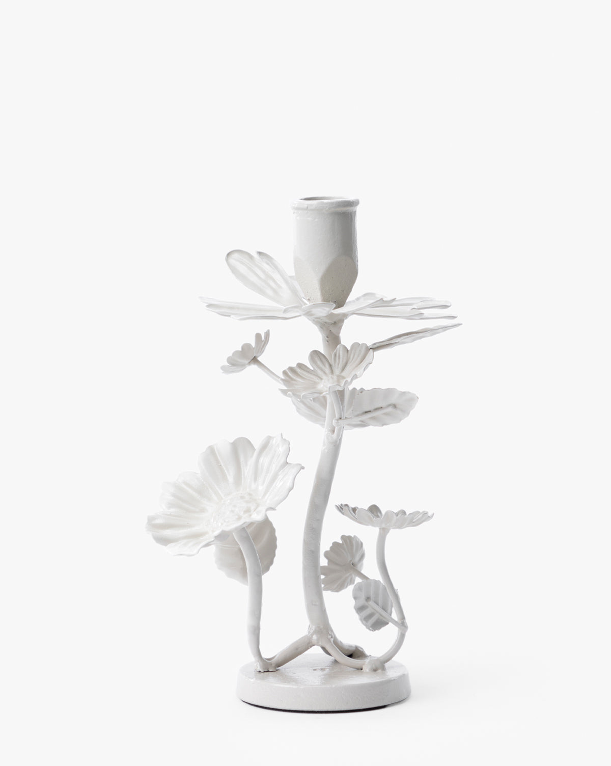 Floral Taper Holders (Set of 2)