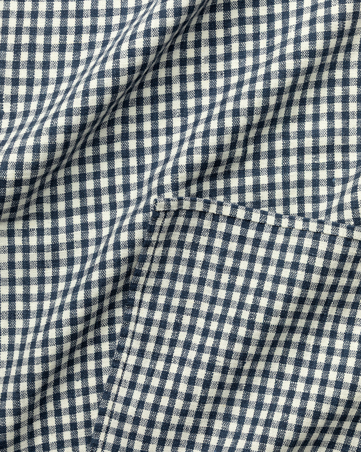 Gingham Check Linen Tablecloth