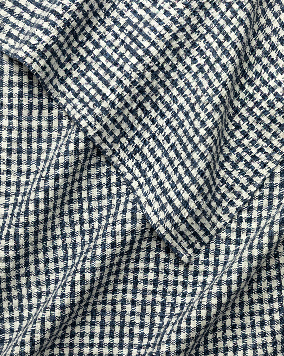 Gingham Check Linen Tablecloth