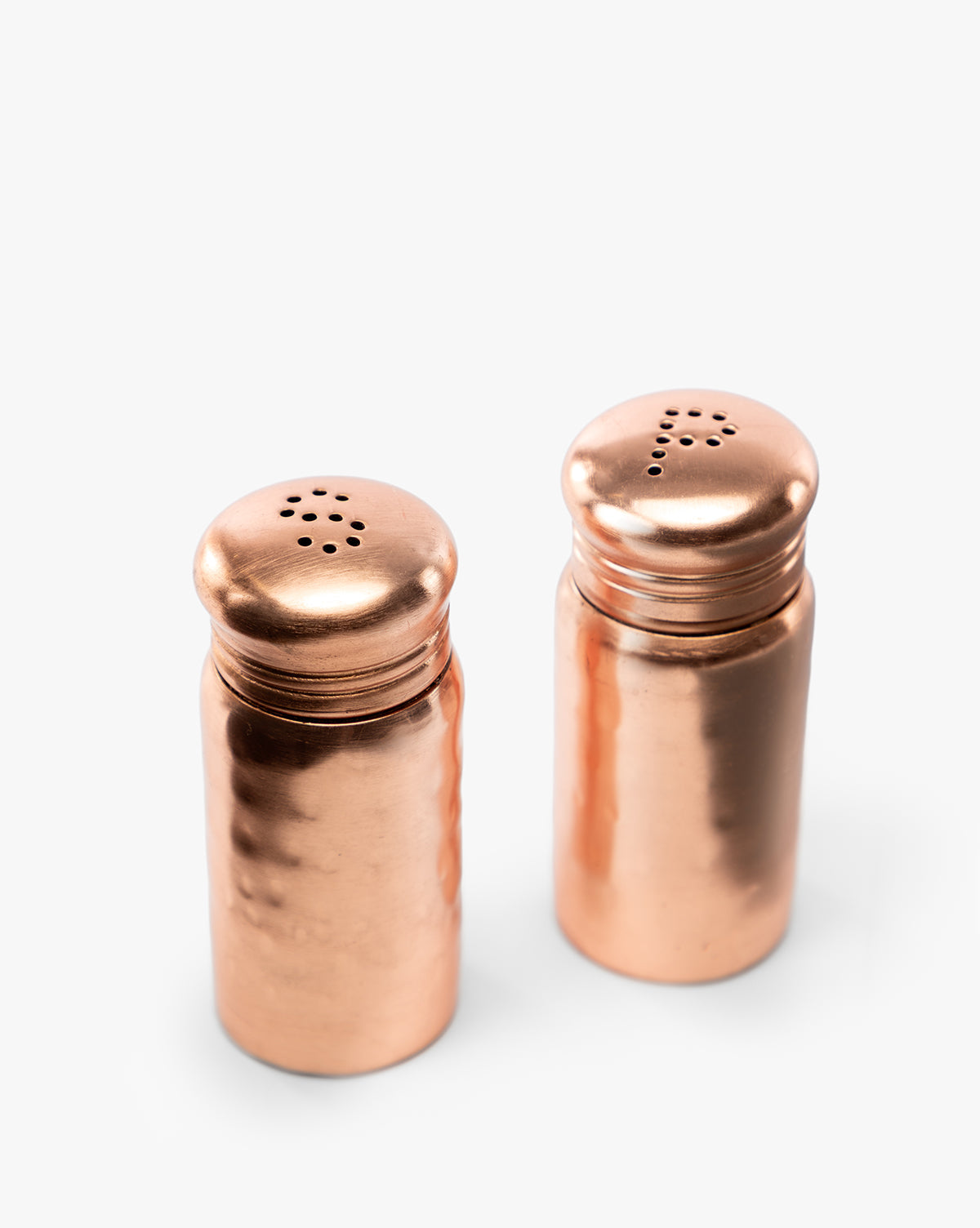 Hammered Salt & Pepper Shakers (Set of 2)