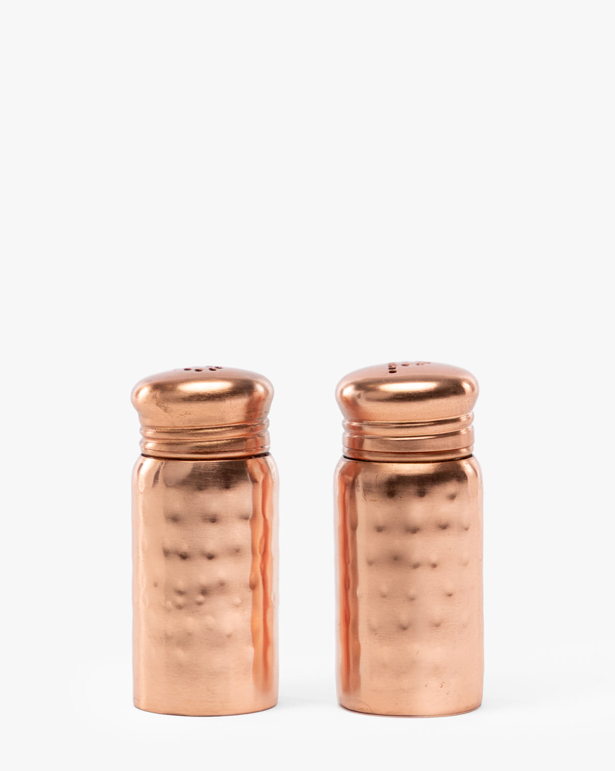 Hammered Salt & Pepper Shakers (Set of 2)