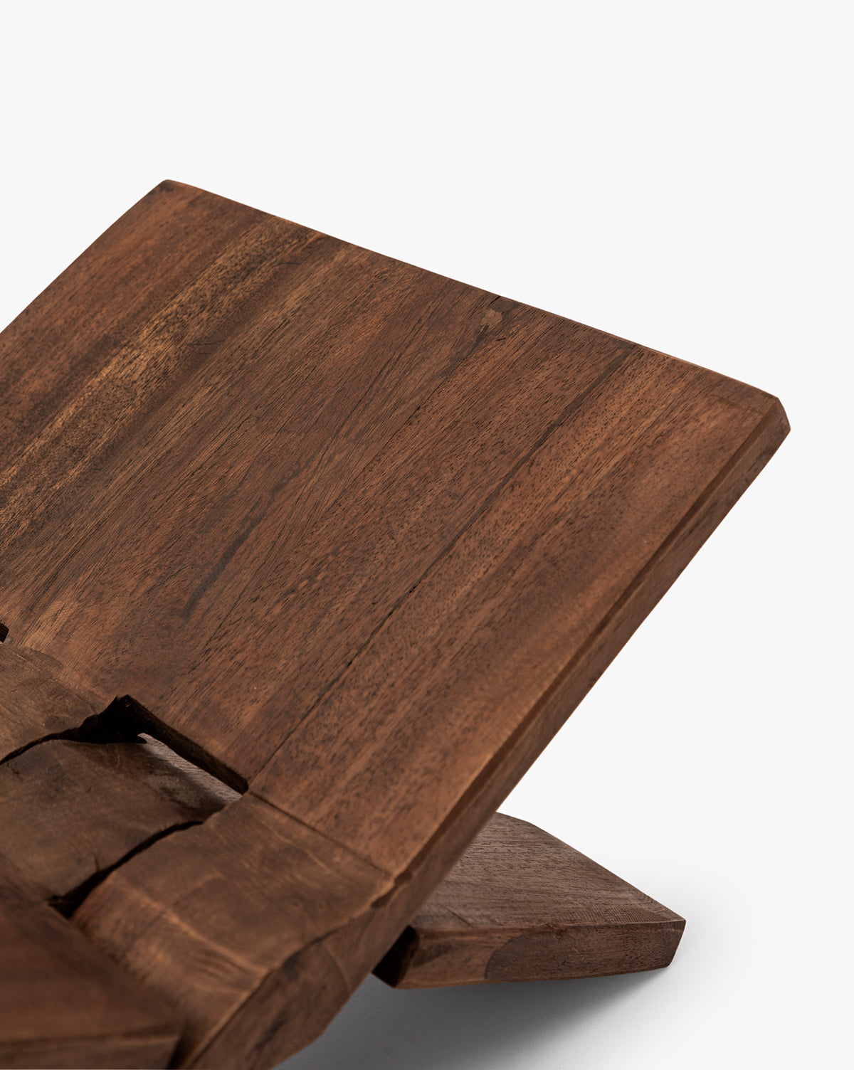 Reclaimed Wood Book Display