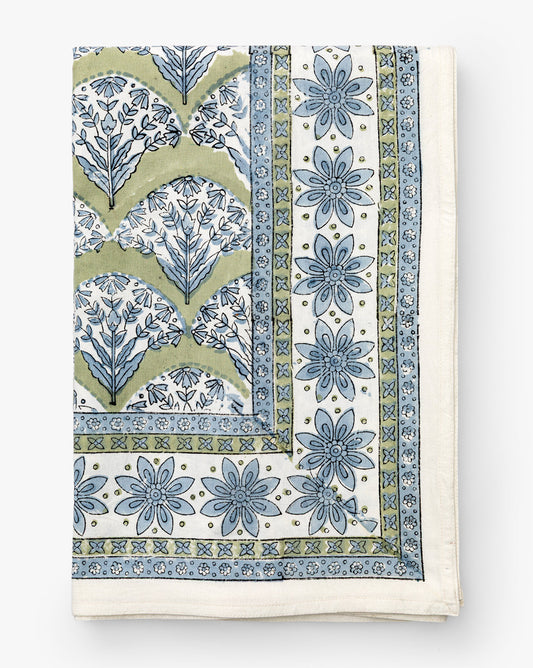 Romi Block Print Tablecloth