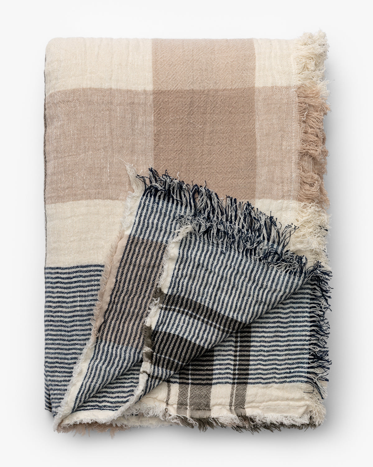Sabina Plaid Throw