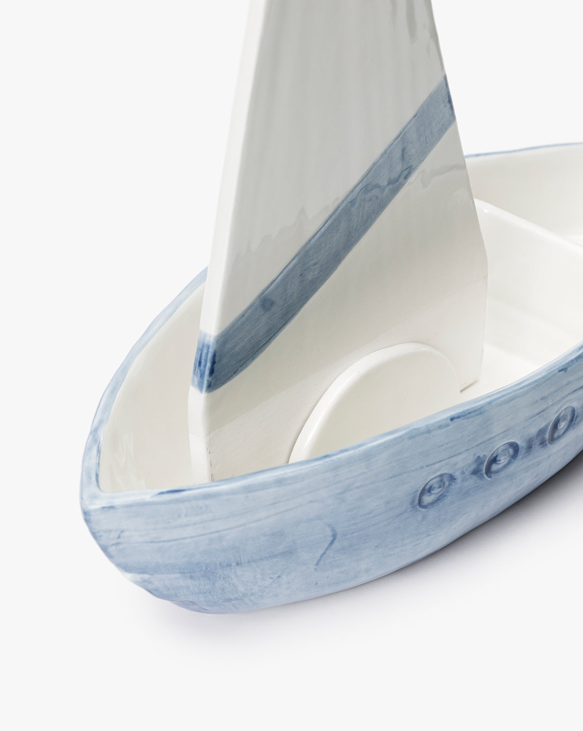 Sailboat Chip & Dip Dish
