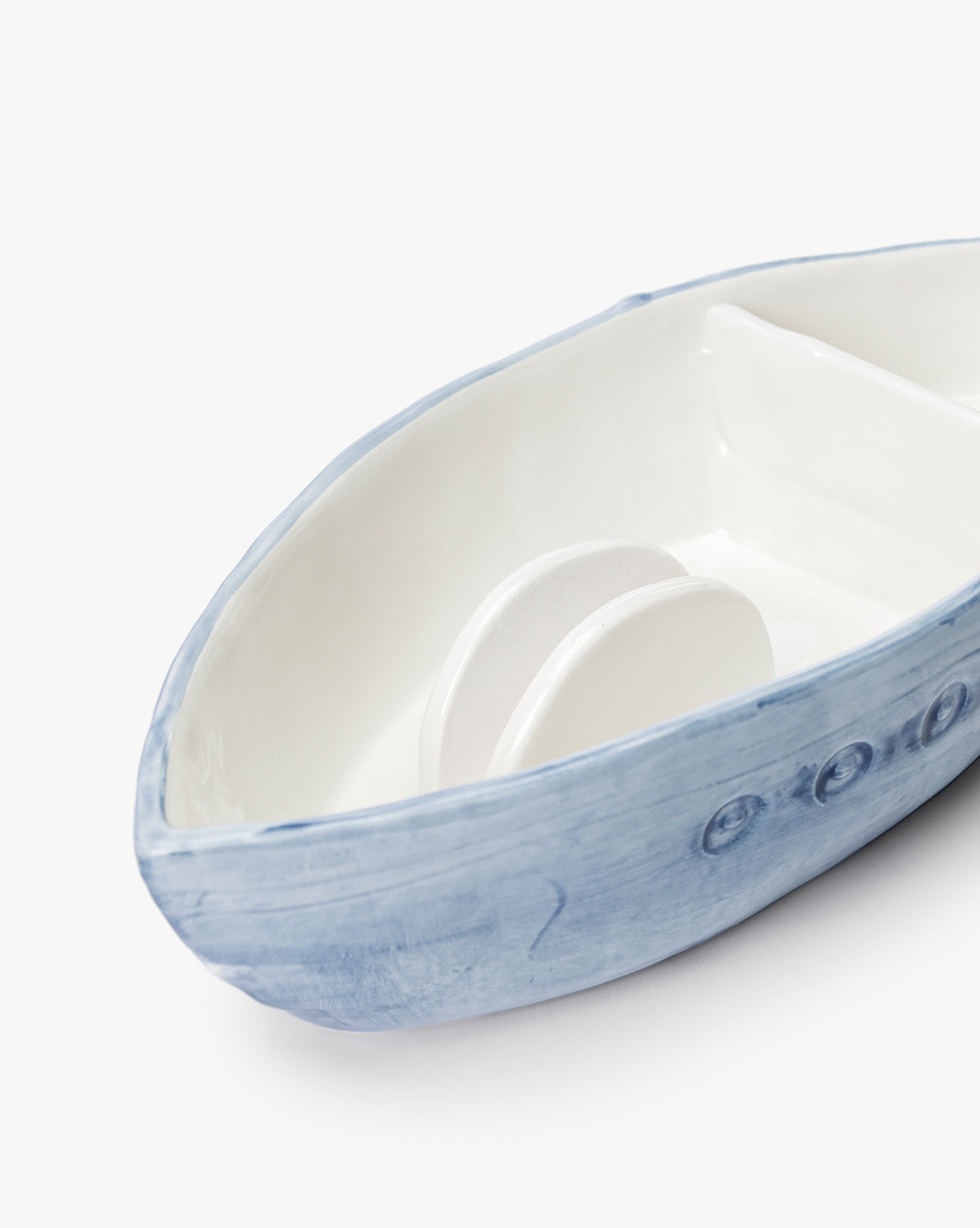 Sailboat Chip & Dip Dish