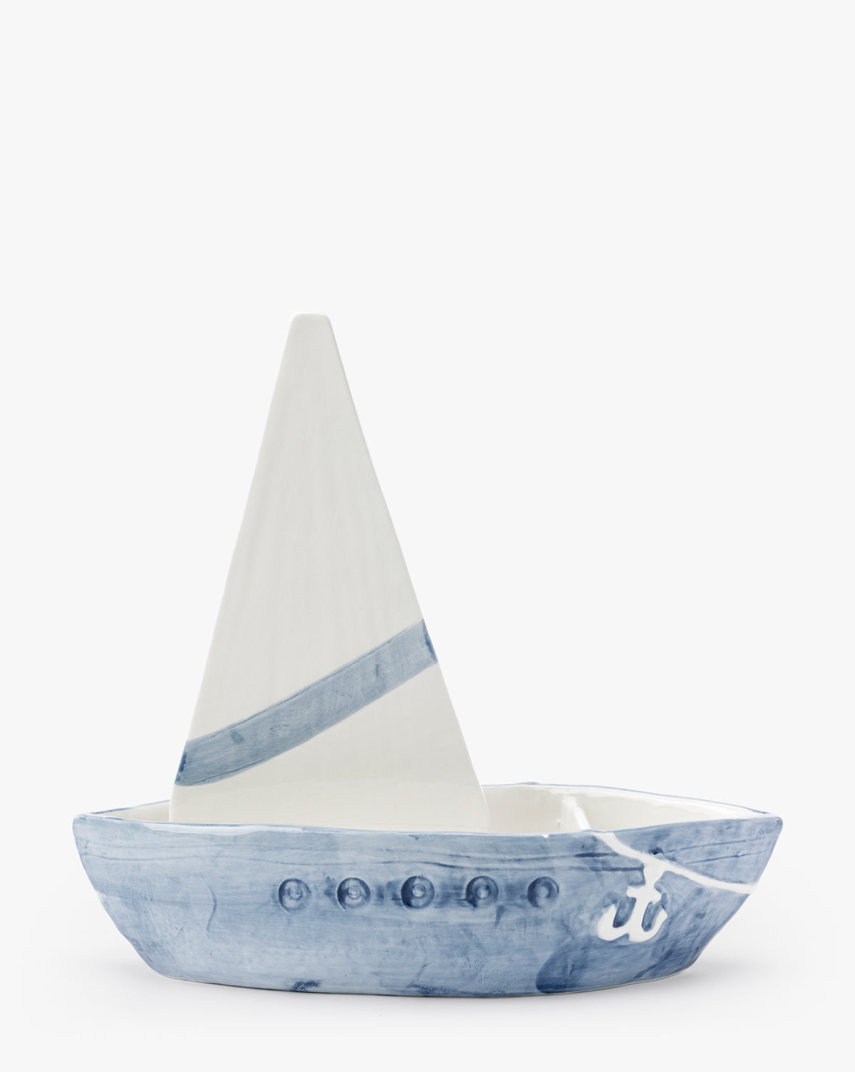 Sailboat Chip & Dip Dish