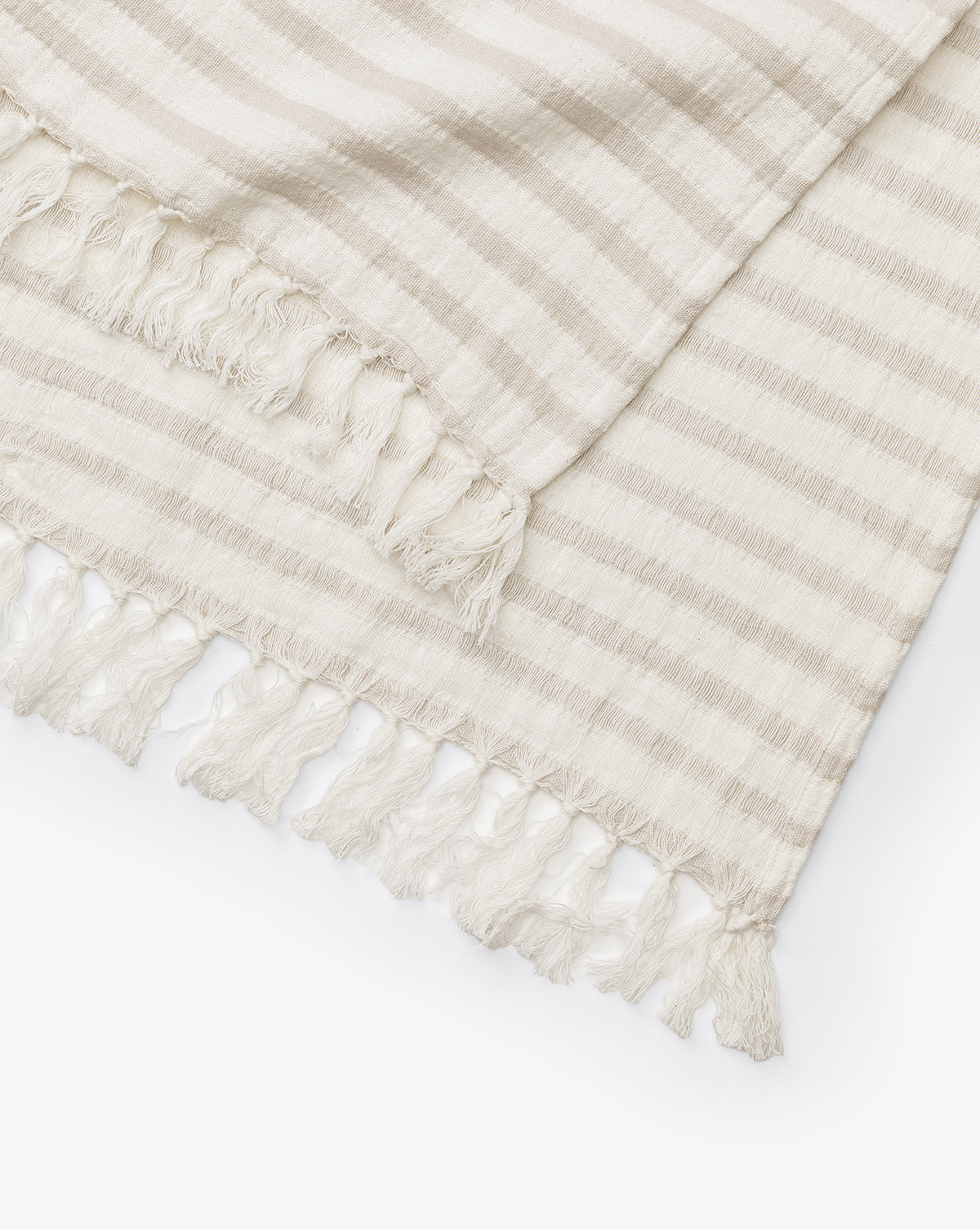 Striped Cotton Throw