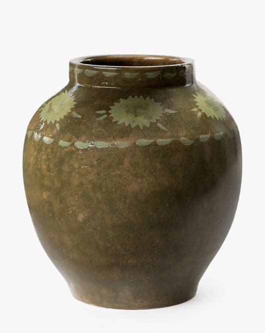 Tilbury Hand-Painted Terracotta Vase