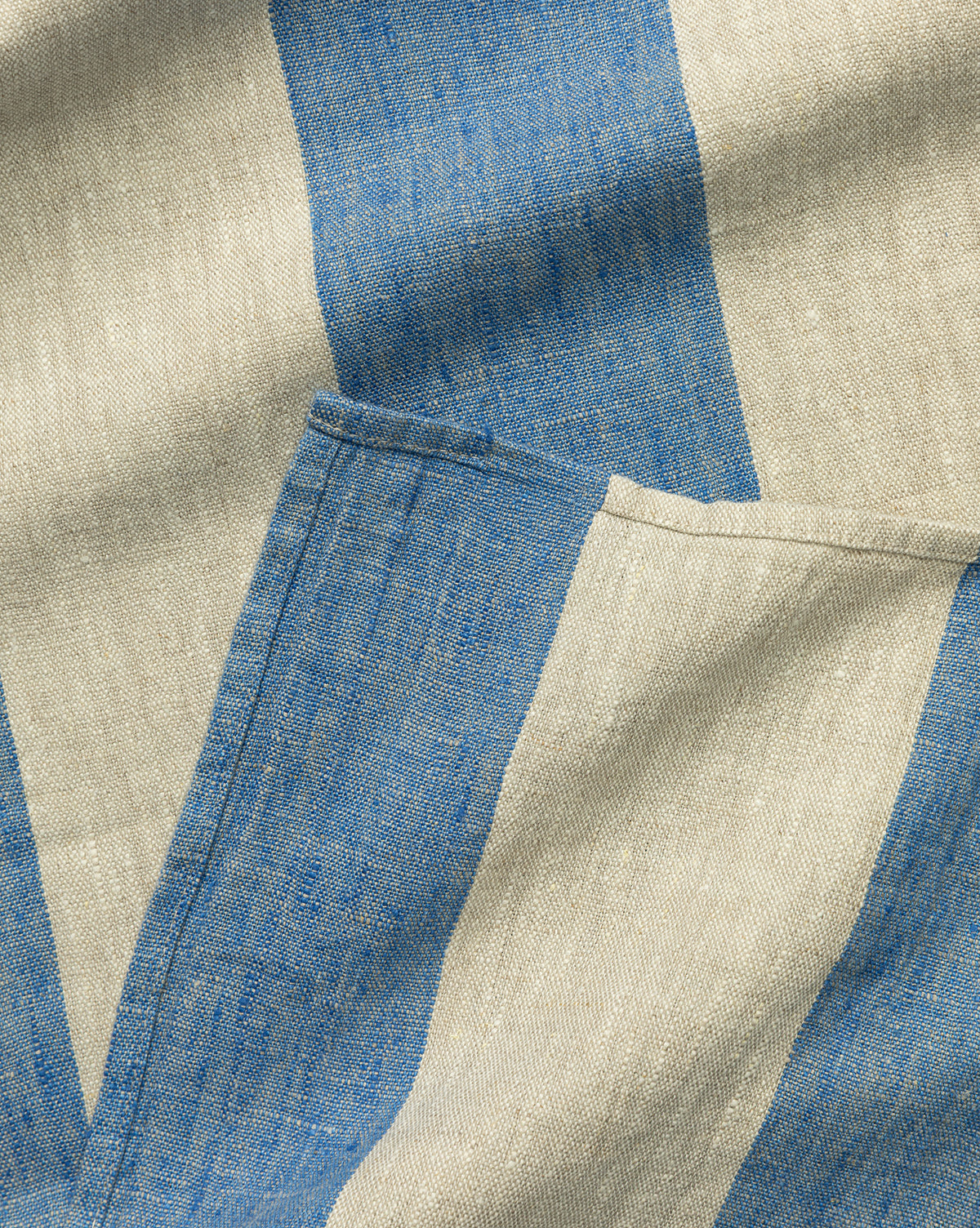 Venice Stripe Linen Tablecloth