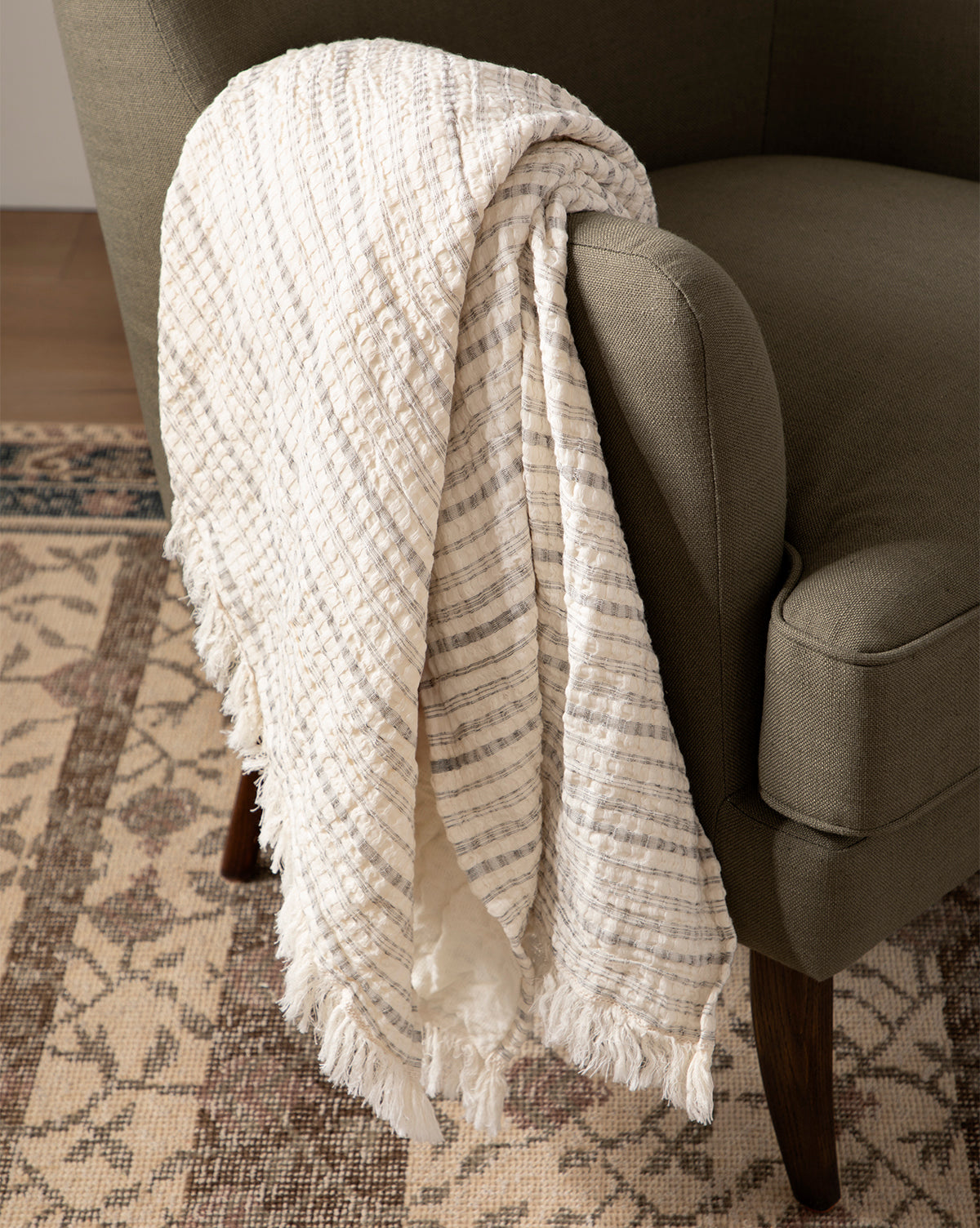 Willa Striped Throw