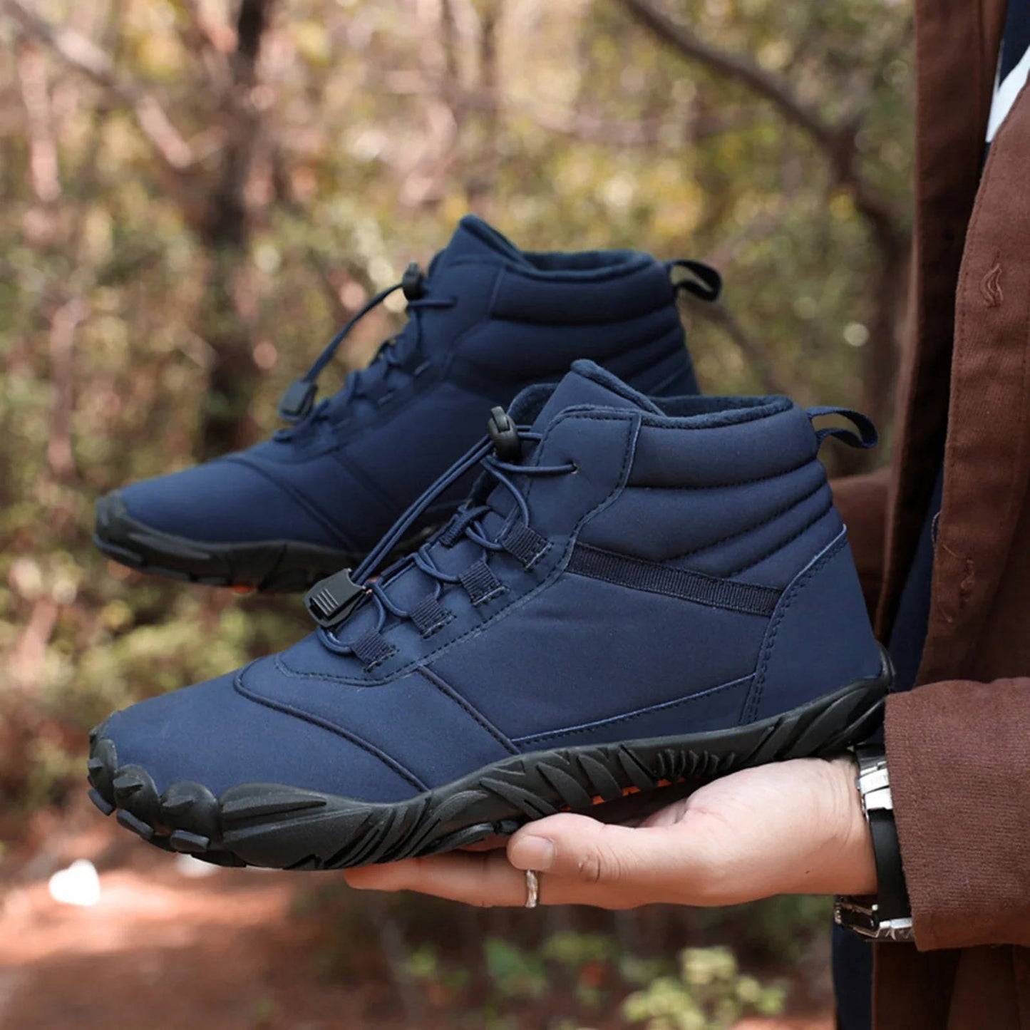 Waterproof & Snowproof Winter Barefoot Shoes with Cosy
